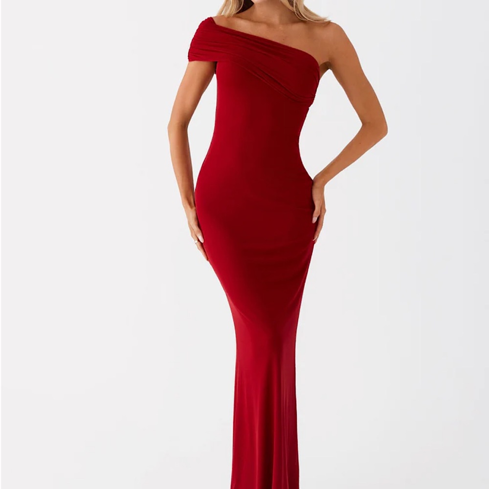 Peppermayo Red Reine Maxi Dress